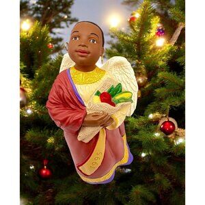 Hallmark Keepsake A Celebration of Angels Kwanzaa Ornament African American 1995